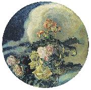 Mikhail Vrubel Yellow Roses oil painting on canvas